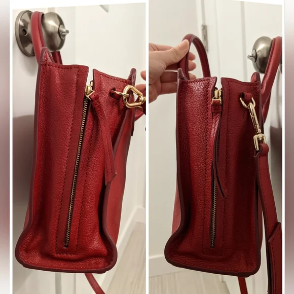 Tory Burch red Brody tote crossbody - Picture 5 of 15